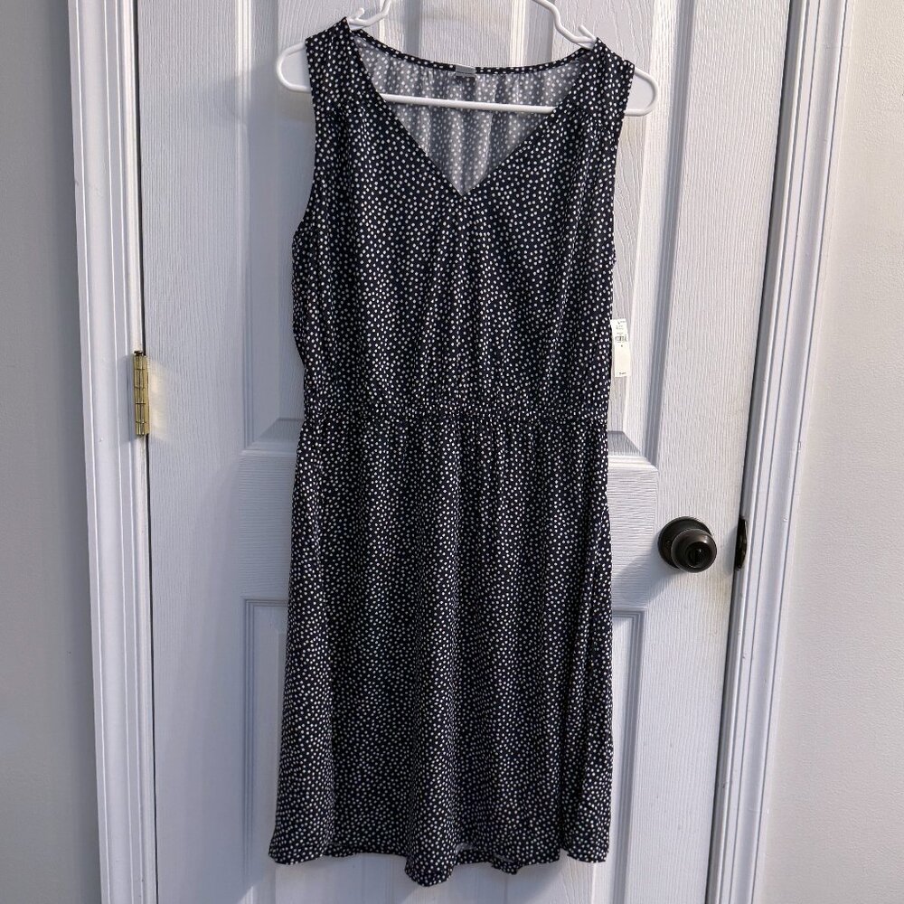 Old Navy Navy Blue Polka Dot Sundress – Size Medium – NWT – $34.99 Retail